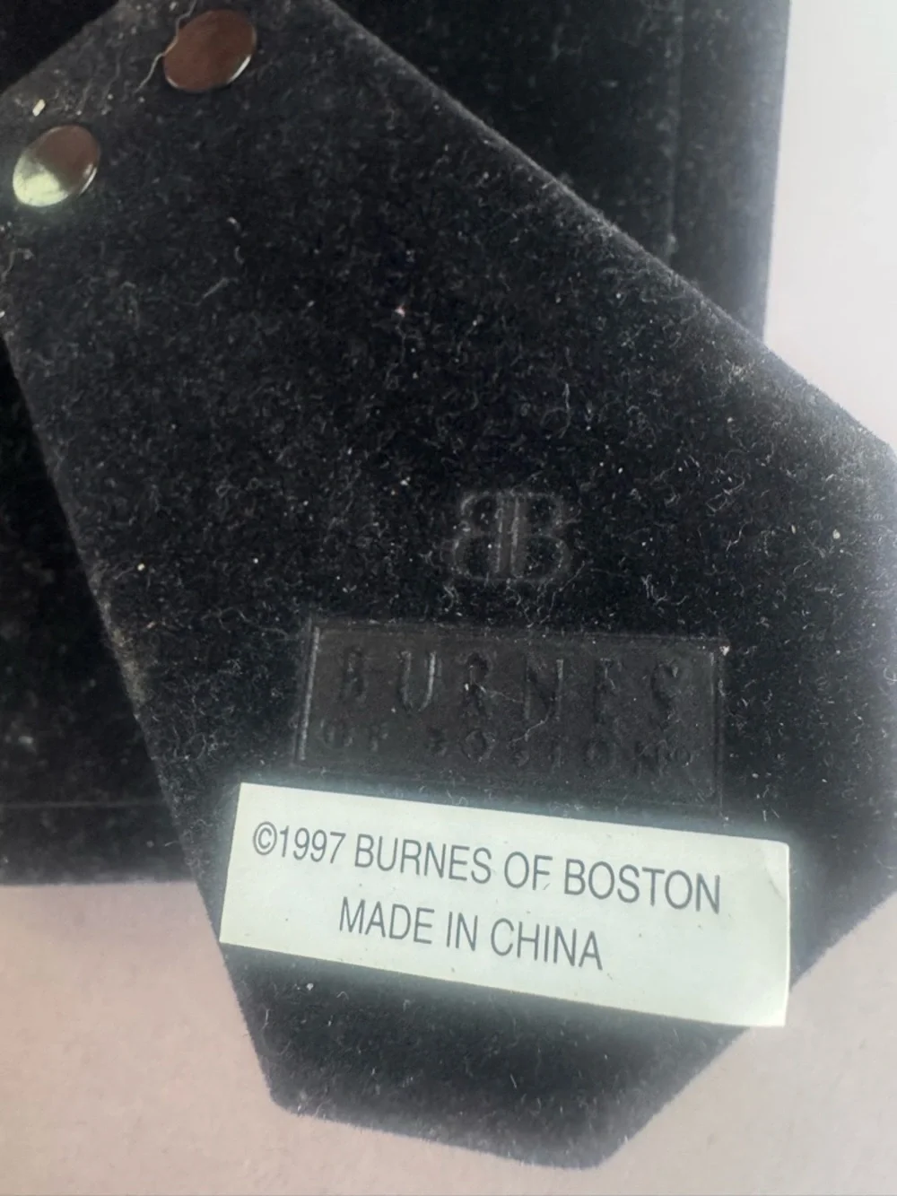 Burnes Of Boston Satin Silver Beaded Octagonal Frame